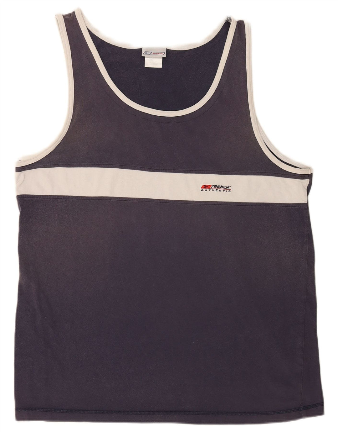 Ανδρικό γιλέκο Reebok XL Navy Blue Colourblock Βαμβακερό