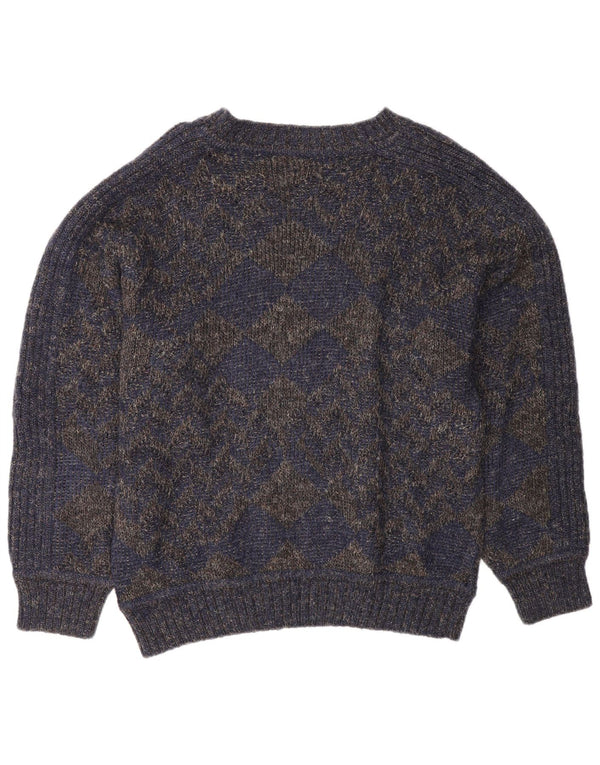 Ανδρικό πουλόβερ Ellesse Boat Neck Jumper Medium Navy Blue Wool
