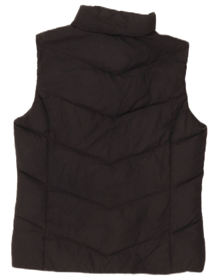 Columbia Womens Oversized Gilet UK 10 Small Black Polyester