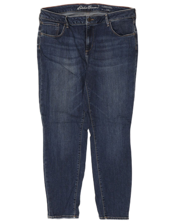 EDDIE BAUER Γυναικείο Skinny Jeans US 16 2XL W35 L27 Navy Blue
