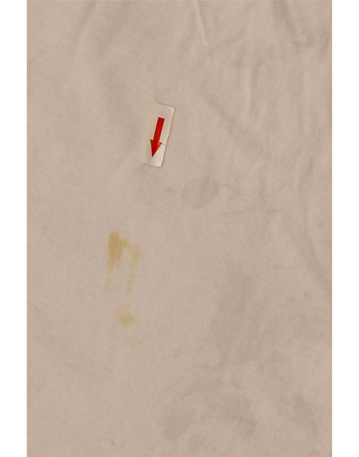 Ανδρικό γραφικό μπλουζάκι Napapijri Top Medium White