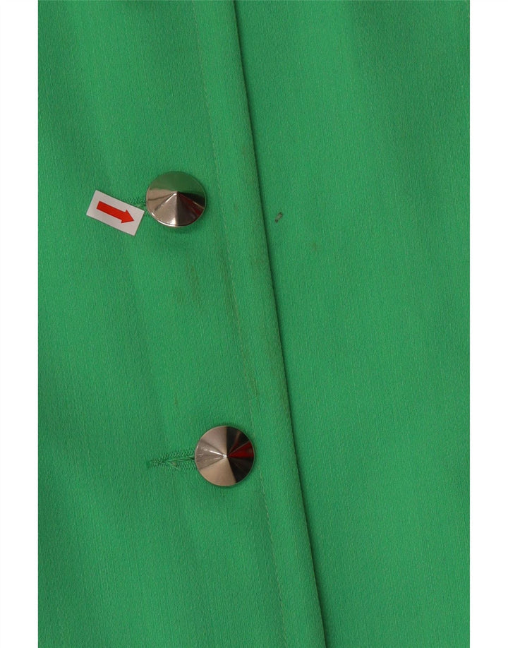 Michael H. Γυναικείο Μπουφάν Blazer 5 κουμπιών UK 14 Medium Green Classic