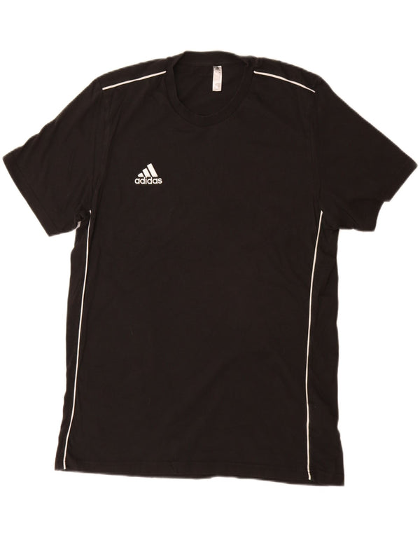 Ανδρικό T-Shirt ADIDAS Top Large Μαύρο Βαμβακερό