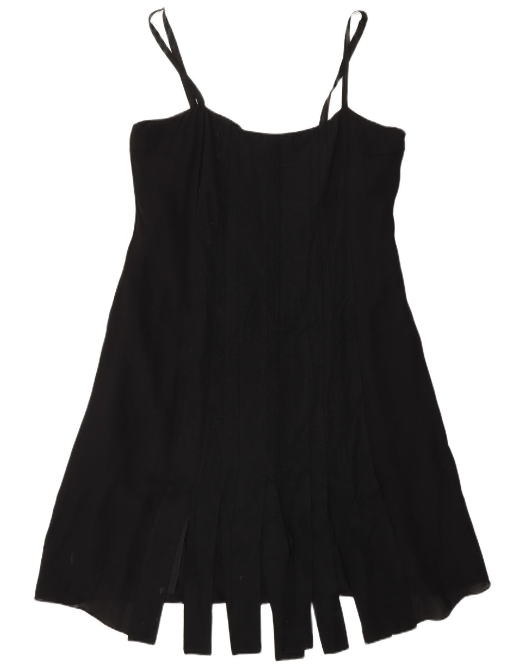 Fenn Wright Manson Γυναικείο φόρεμα A-Line UK 16 Large Black Silk