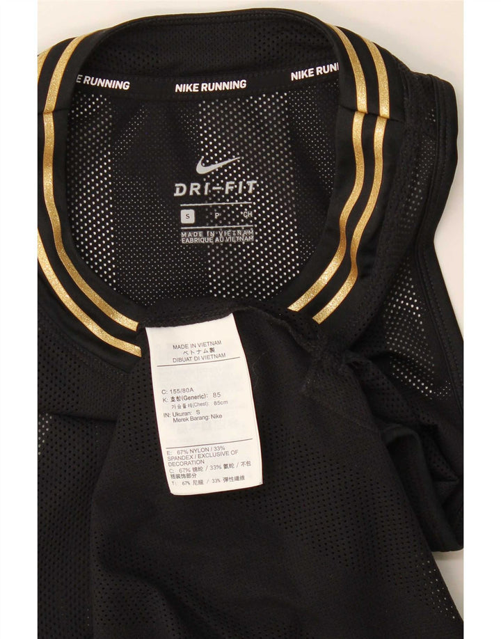 Γυναικείο γιλέκο Nike Dri Fit Top 10 Small Black Nylon