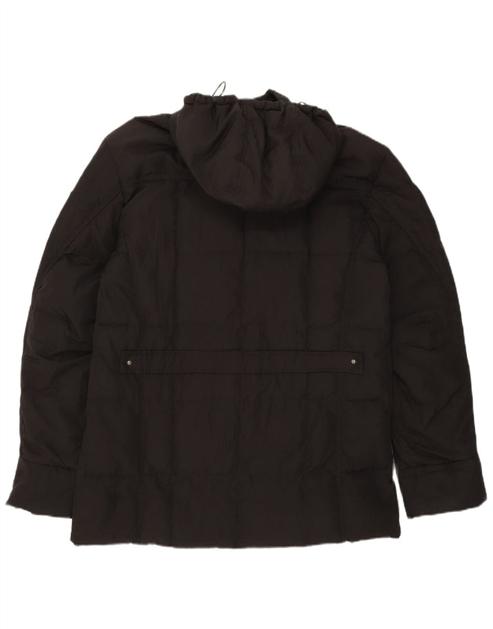 Calvin Klein Ανδρικό μπουφάν με κουκούλα IT 52 XL Μαύρο Πολυεστέρας