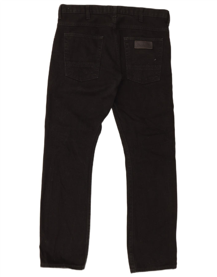 Ανδρικό τζιν Wrangler Spencer Slim Straight W34 L32 Μαύρο