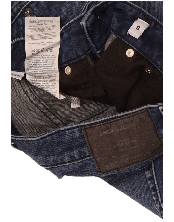 Ανδρικό τζιν σορτς Jack & Jones Small W29 Μπλε βαμβακερό
