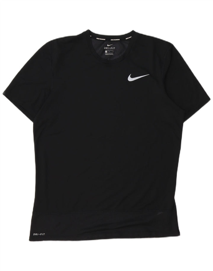 Ανδρικό T-shirt Nike Dri Fit Top Large Μαύρο Πολυεστέρας