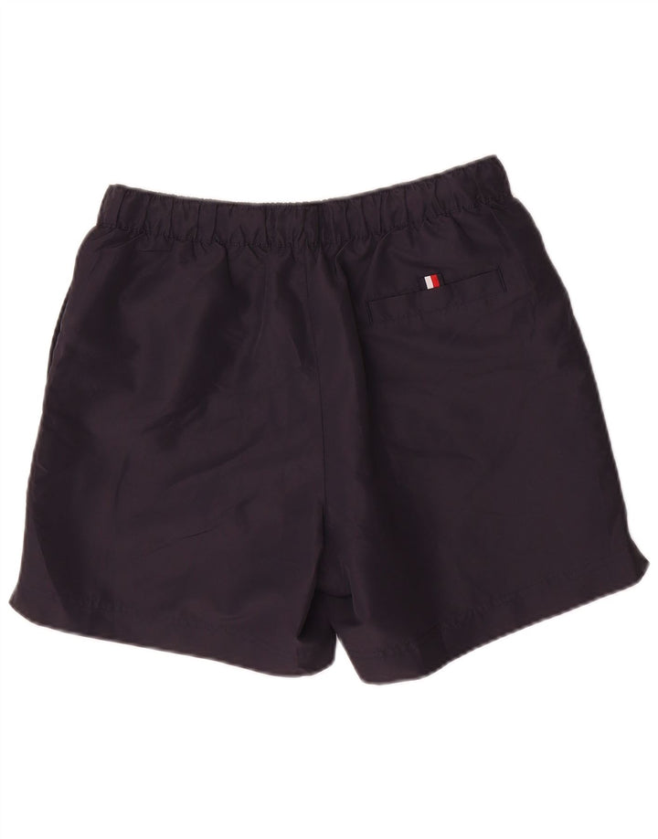Γραφικό ανδρικό σορτς κολύμβησης Tommy Hilfiger Small Navy Blue