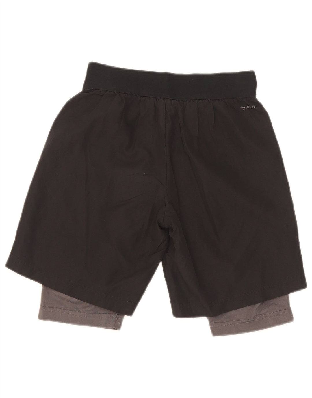Adidas Boys Climalite Σορτς 9-10 ετών Μικρό Μαύρο Πολυεστέρα