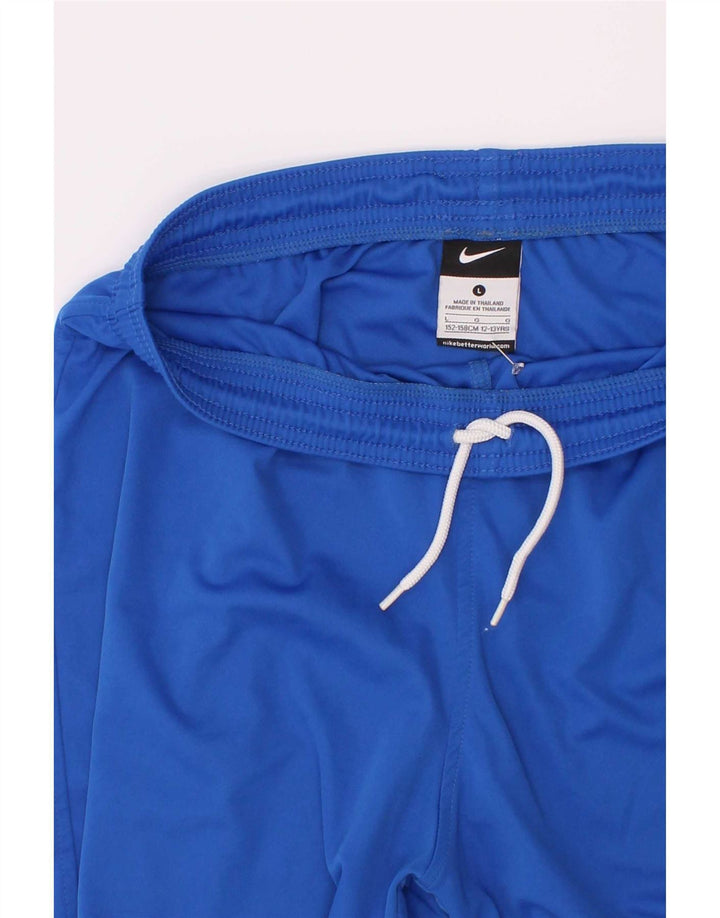 Nike Boys αθλητικό σορτς 12-13 ετών μεγάλο μπλε πολυεστέρα