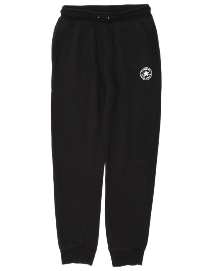 Converse Boys Tracksuit Trousers Joggers 12-13 Years Large Black