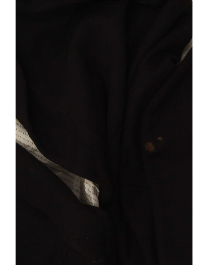 Zara Γυναικείο Μπουφάν 1 Button Blazer UK 6 XS Black Viscose