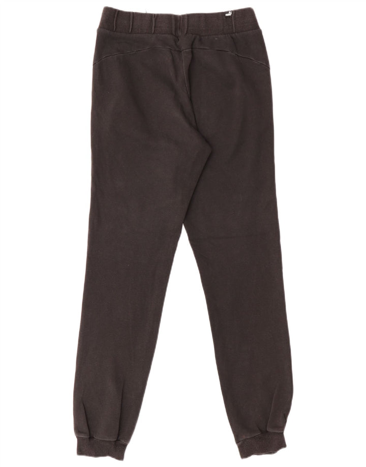 Puma Boys Tracksuit Trousers Joggers 13-14 Years Μαύρο