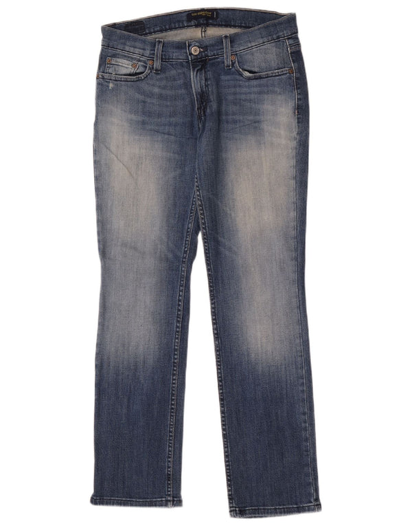 Γυναικείο Levi's 524 Super Low Straight Jeans US 9 Medium W30 L30 Μπλε βαμβακερό