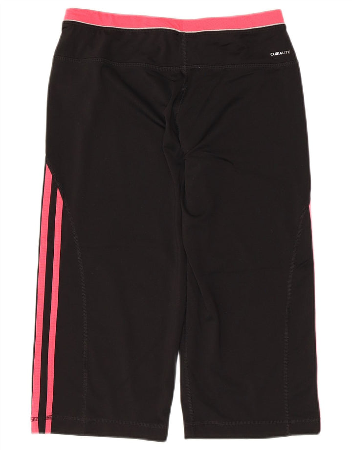 Γυναικεία κολάν ADIDAS Climalite Capri UK 8/10 Small Black Polyester
