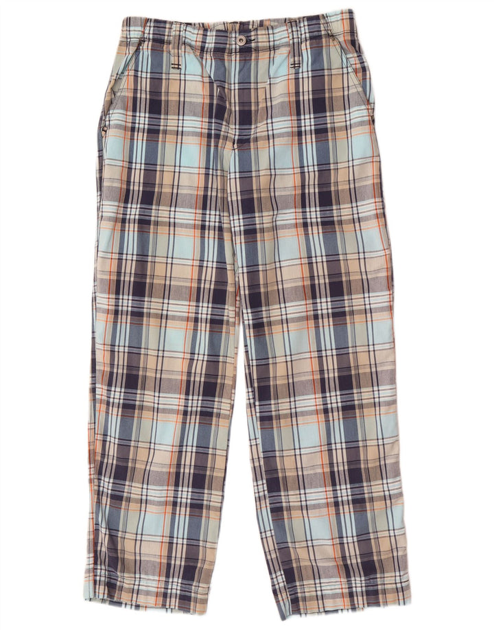 Think Pink Ανδρικό παντελόνι Chino Loose Fit Medium W30 L29 Πολύχρωμο Check