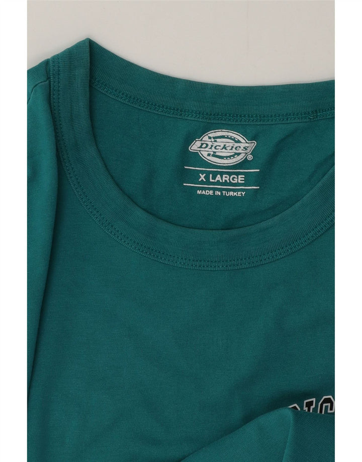 DICKIES Ανδρικό γραφικό T-Shirt Top XL Turquoise