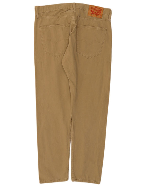 Levi's Mens 512 Tapered Slim Casual Παντελόνι W34 L29 Μπεζ βαμβακερό