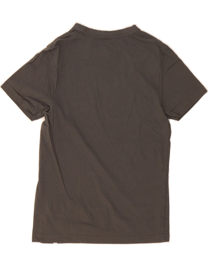 HURLEY Mens Graphic T-Shirt Top Small Grey Cotton Vintage Hurley and Second-Hand Hurley from Messina Hembry 