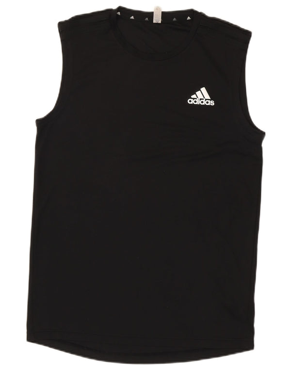 Adidas Ανδρικό γιλέκο Aeroready Top Small Black Polyester