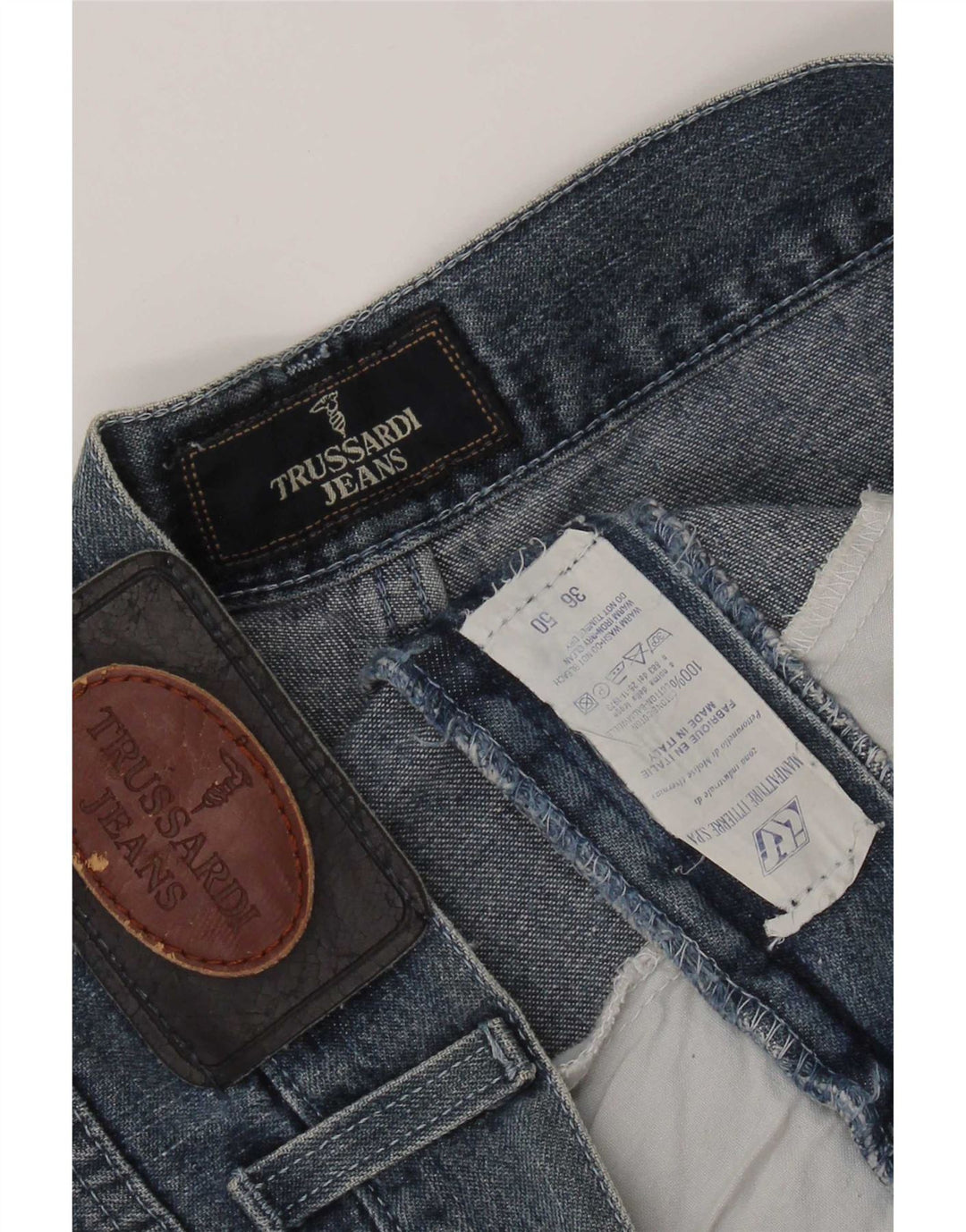 Ανδρικό τζιν Trussardi Tapered W36 L34 Μπλε βαμβακερό