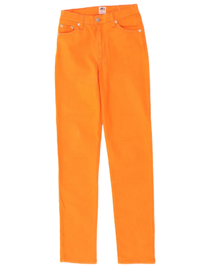 Fiorucci Γυναικείο Slim Jeans W28 L30 Πορτοκαλί βαμβακερό
