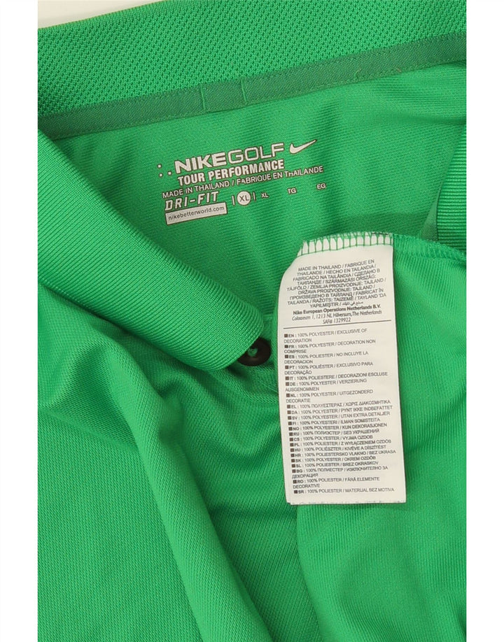 Ανδρικό πουκάμισο NIKE Dri Fit Polo XL Πράσινο πολυεστέρα