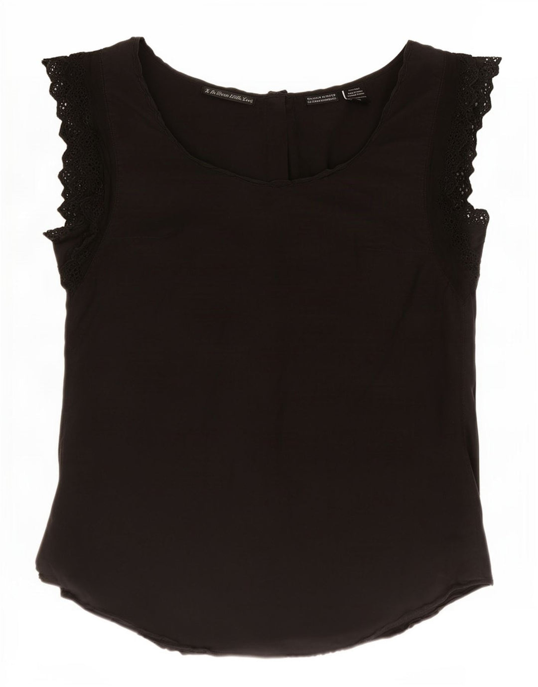 Maison Scotch Γυναικεία Μπλούζα Τοπ US 1 XS Μαύρο Μεταξωτό