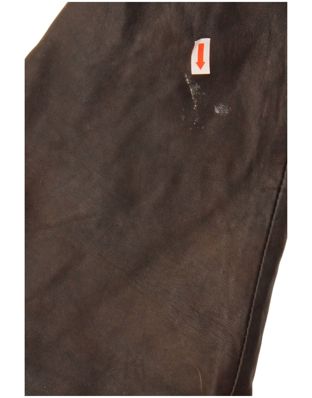 VINTAGE Γυναικείο Δερμάτινο Παλτό EU 38 Δερμάτινο Μεσαίο Καφέ