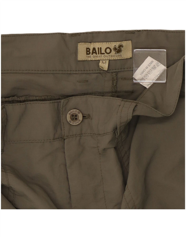 Bailo Γυναικείο ίσιο παντελόνι Cargo Medium W30 L28 Khaki Polyamide