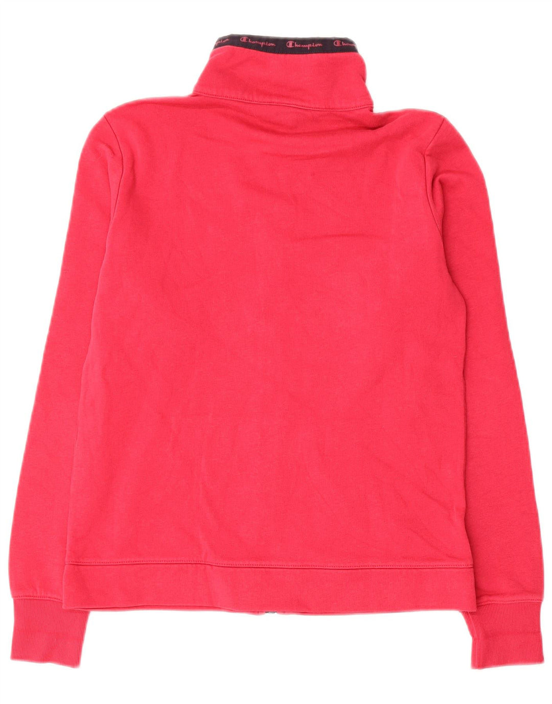 Champion Womens Graphic αθλητική φόρμα Top Jacket UK 10 Small Pink