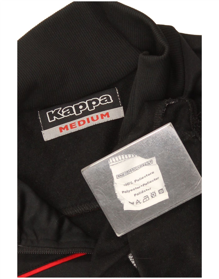 Ανδρική φόρμα Kappa Top Jacket Μεσαίο Μαύρο Ριγέ Πολυεστέρας