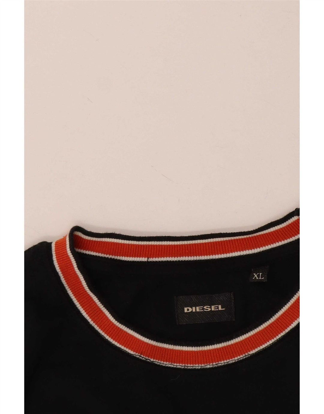 Ανδρικό T-Shirt Diesel Top XL Black Colourblock