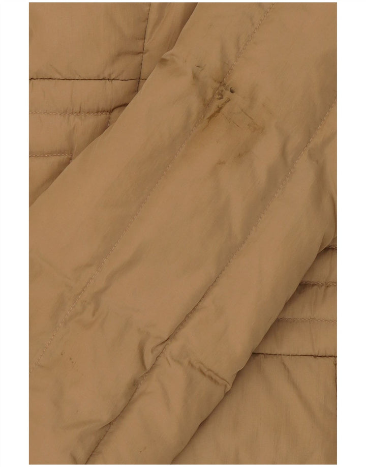 Moncler Γυναικείο παλτό με επένδυση μεγέθους 2 Medium Beige Polyamide