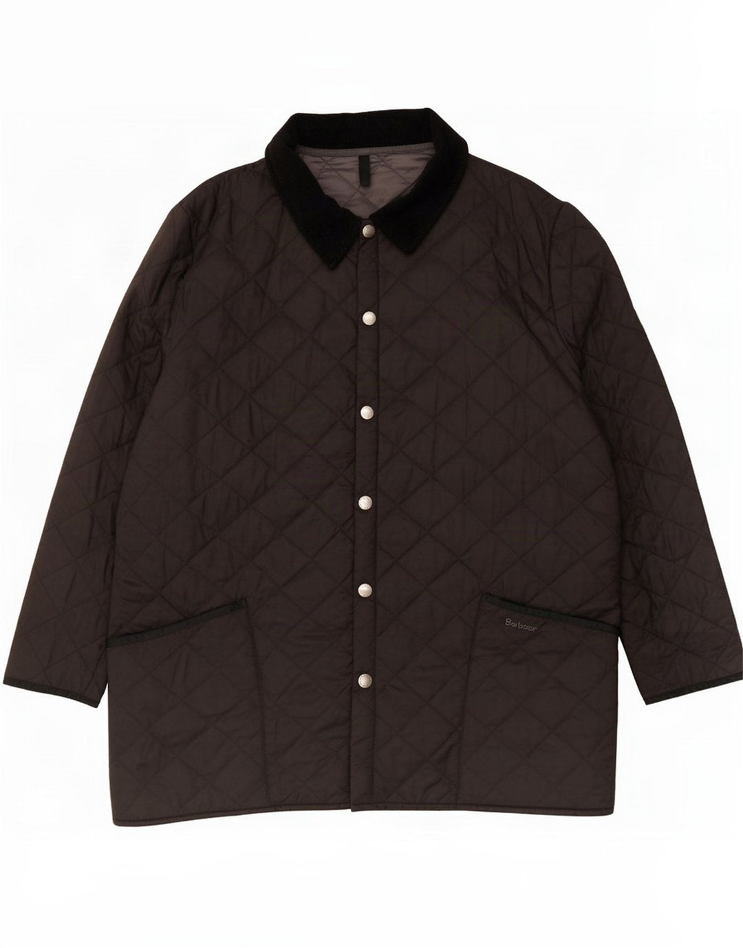 Ανδρικό καπιτονέ πανωφόρι Barbour UK 44 XL Μαύρο Πολυαμίδιο