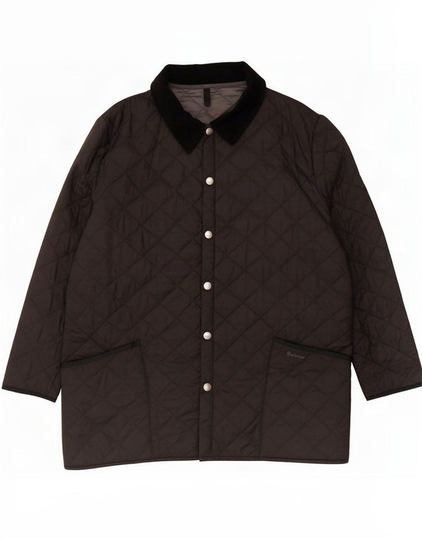 Ανδρικό καπιτονέ πανωφόρι Barbour UK 44 XL Μαύρο Πολυαμίδιο