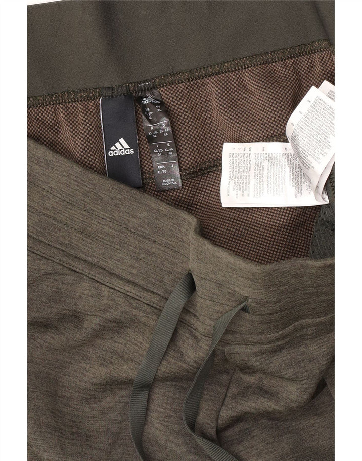 Γυναικεία φόρμα ADIDAS Παντελόνι UK 20/22 XL Khaki Flecked