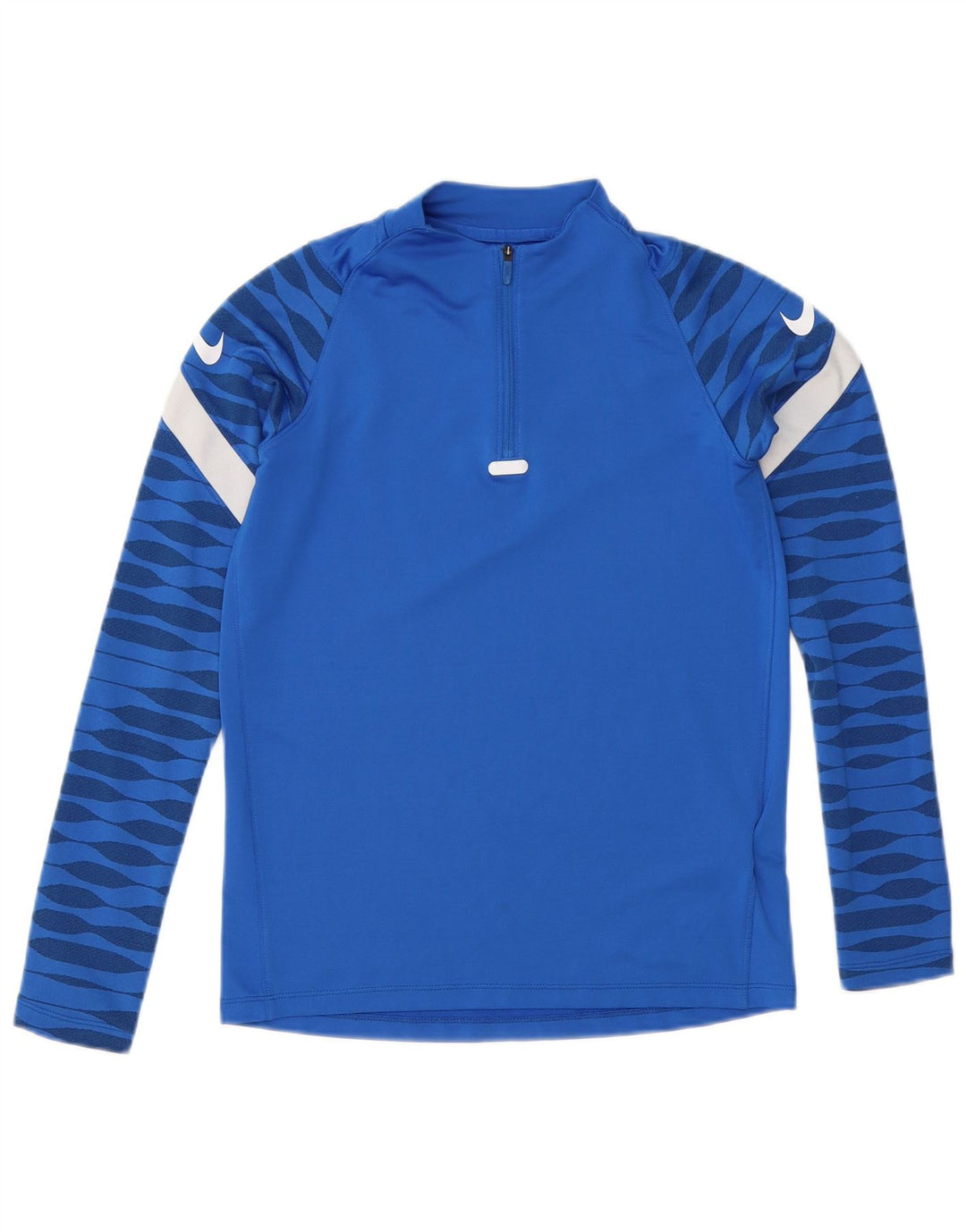 Nike Boys Dri Fit πουλόβερ φόρμα φόρμας 12-13 ετών μεγάλο μπλε γεωμετρικό