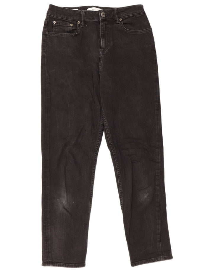 Reiss Γυναικείο Slim Jeans W27 L26 Μαύρο βαμβακερό