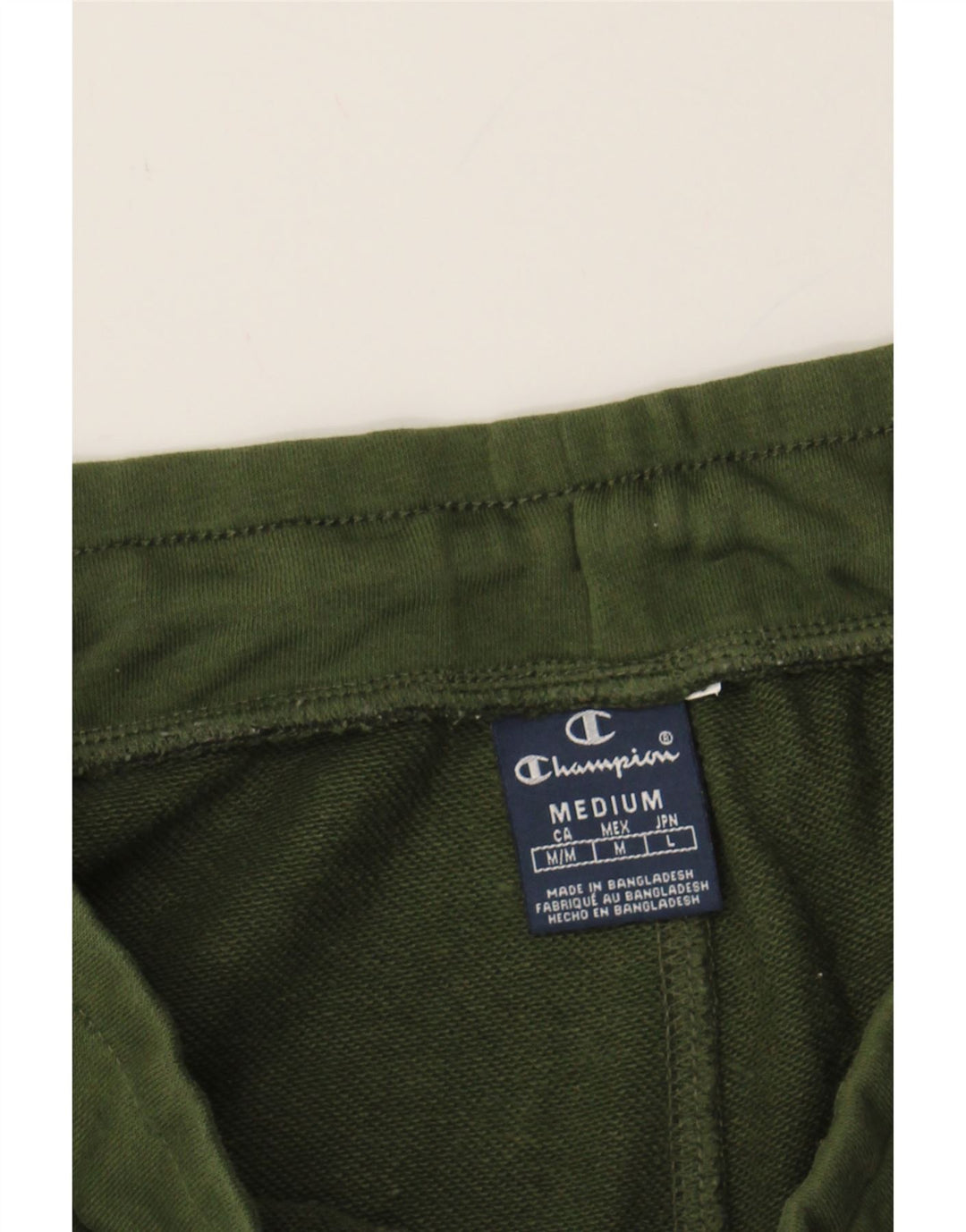 CHAMPION Mens Graphic Tracksuit Trousers Joggers Medium Green Vintage Champion and Second-Hand Champion from Messina Hembry 