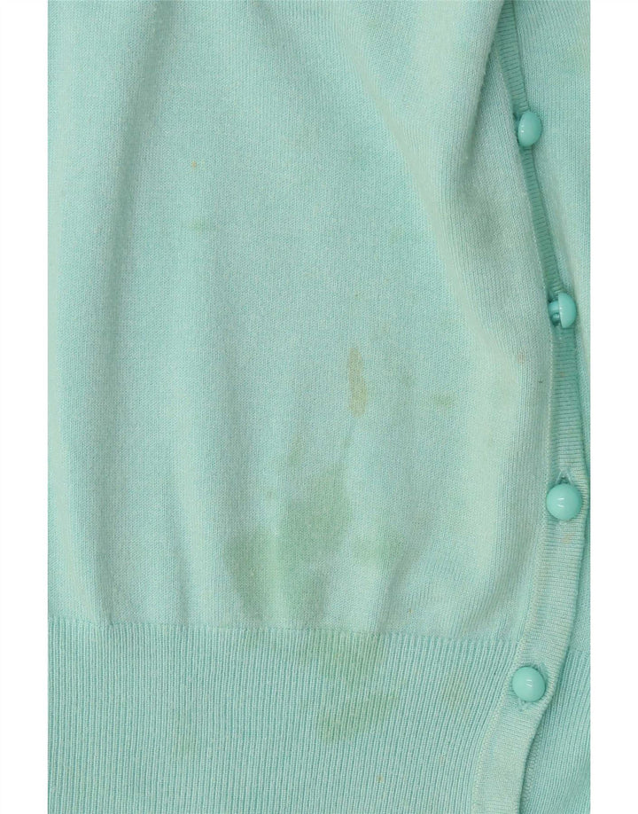 Marks & Spencer Γυναικεία Ζακέτα πουλόβερ UK 14 Large Turquoise