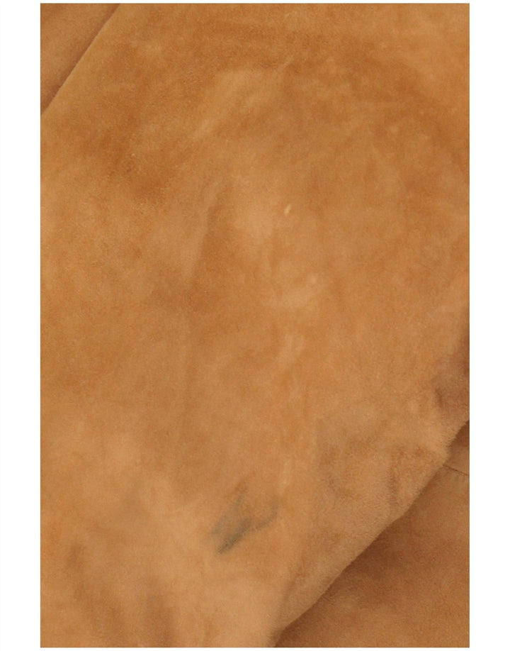 Escada Γυναικείο Suede Jacket UK 14 Medium Brown Δερμάτινο