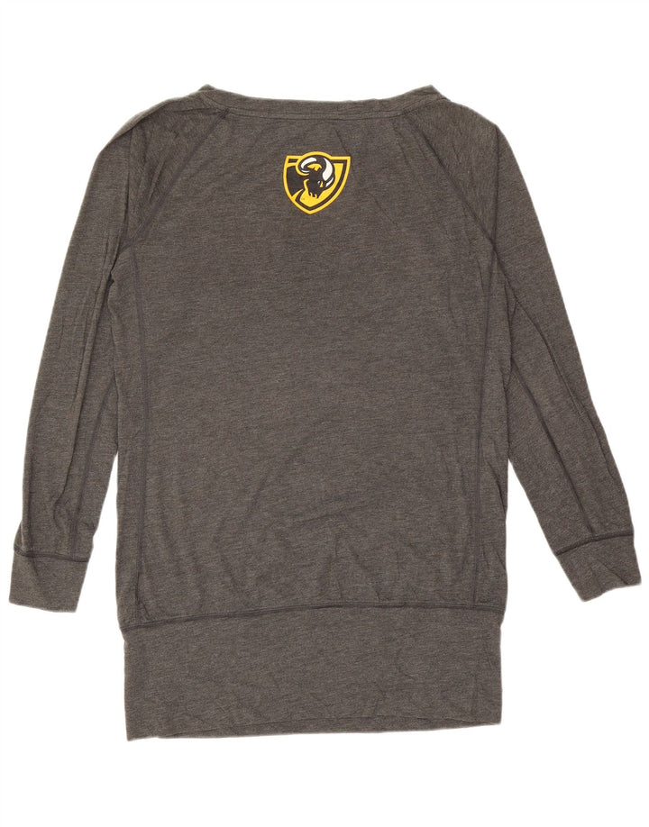 Γυναικείο NIKE VCU Rams Graphic Top Long sleeve UK 16 Large Grey Polyester