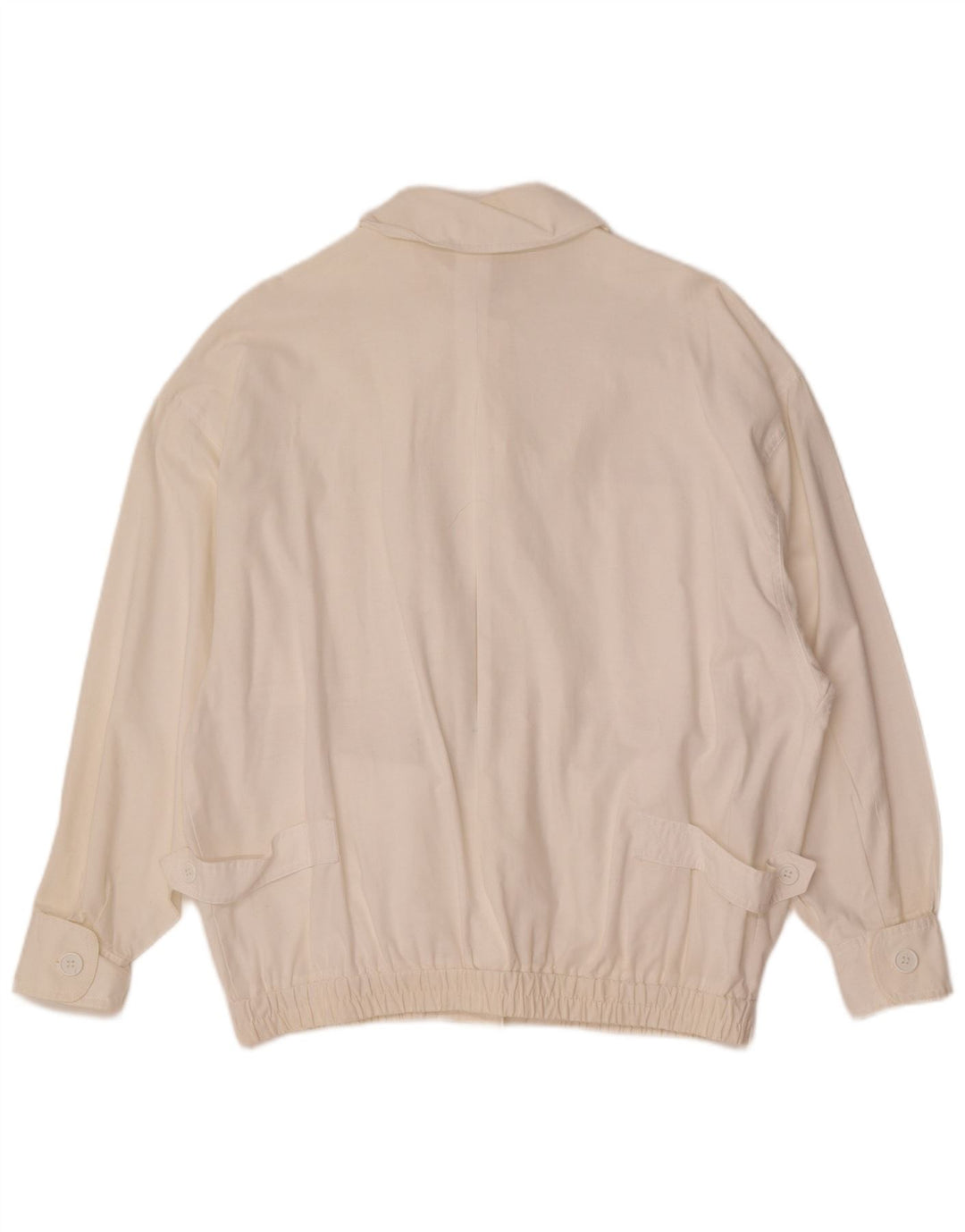 Vintage Γυναικείο Bomber Στρατιωτικό Μπουφάν EU 40 Medium White