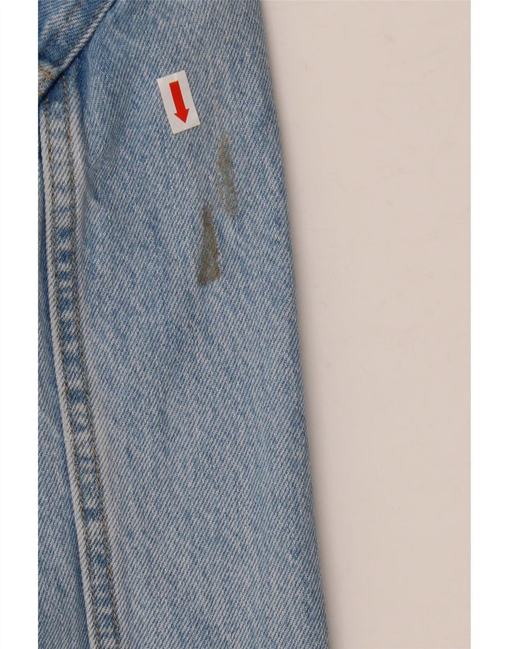 Γυναικείο τζιν μπουφάν Levi's Crop UK 16 Large Blue Floral Βαμβακερό