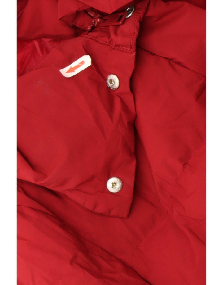 Marks & Spencer Γυναικείο παλτό με κουκούλα μεγάλου μεγέθους με επένδυση UK 16 μεγάλο κόκκινο