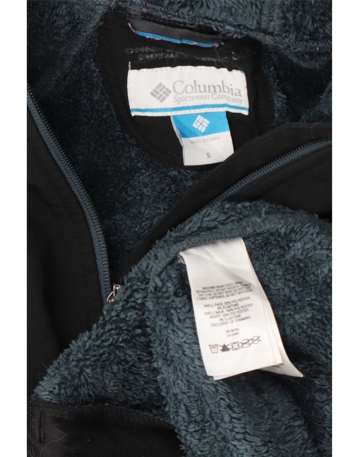 Ανδρικό μπουφάν με κουκούλα Columbia UK 36 Small Navy Blue Polyester