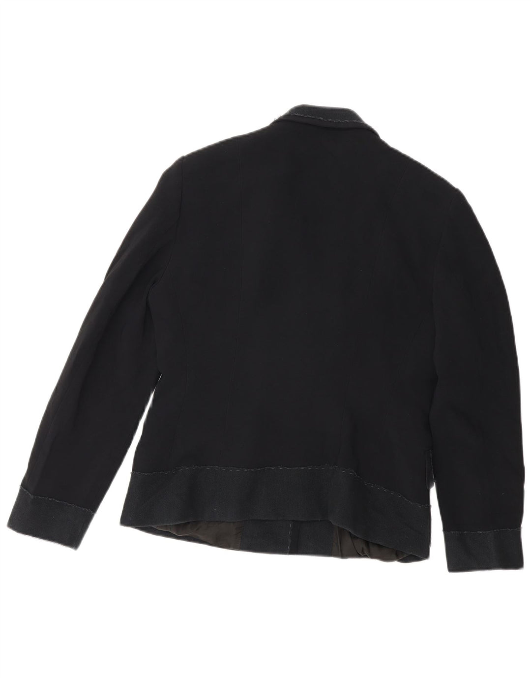Moschino Γυναικείο φθηνό και κομψό σακάκι blazer UK 12 Medium Black Rayon